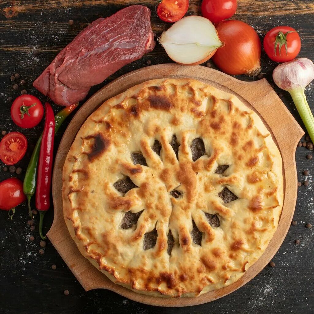 Фыдчин осетинский. Осетинский пирог картофджин. Осетинский пирог цахараджин. Фыдджын осетинский пирог. Осетинский пирог фыджин.