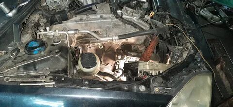 Замена двигателя nissan teana