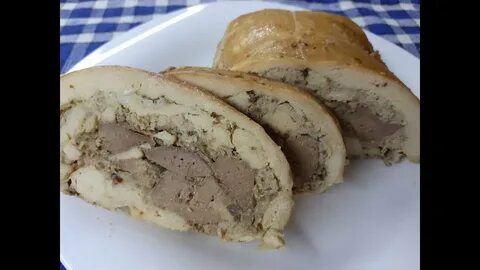 Рецепт рулета из печени куриной в духовке