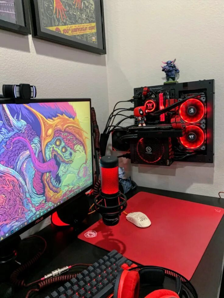 Как сделать сетап. Пк сетап 2019 razer. геймерский стол с подсветкой. геймерский сетап комната. сетап nzxt.