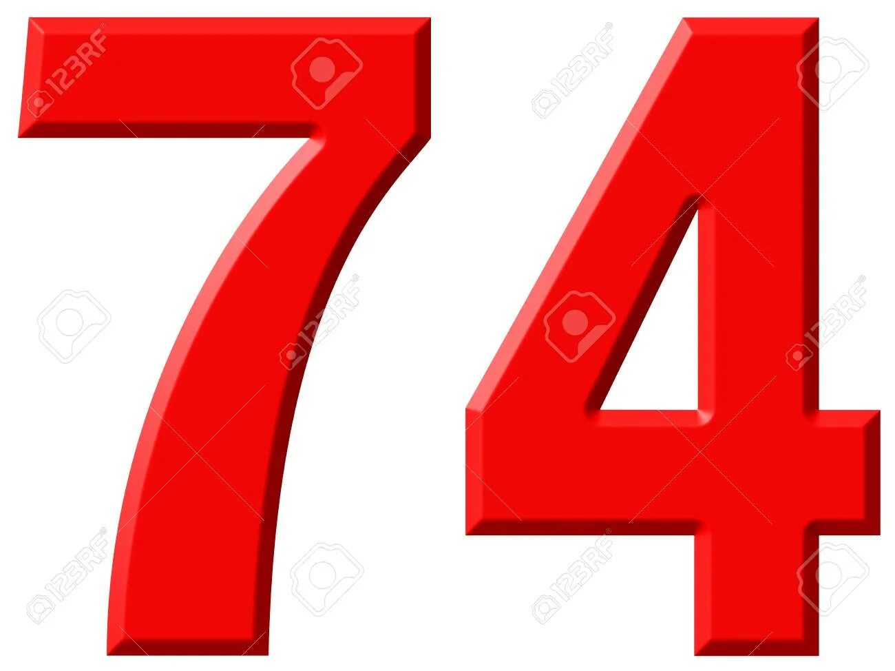 Число 74 число 14