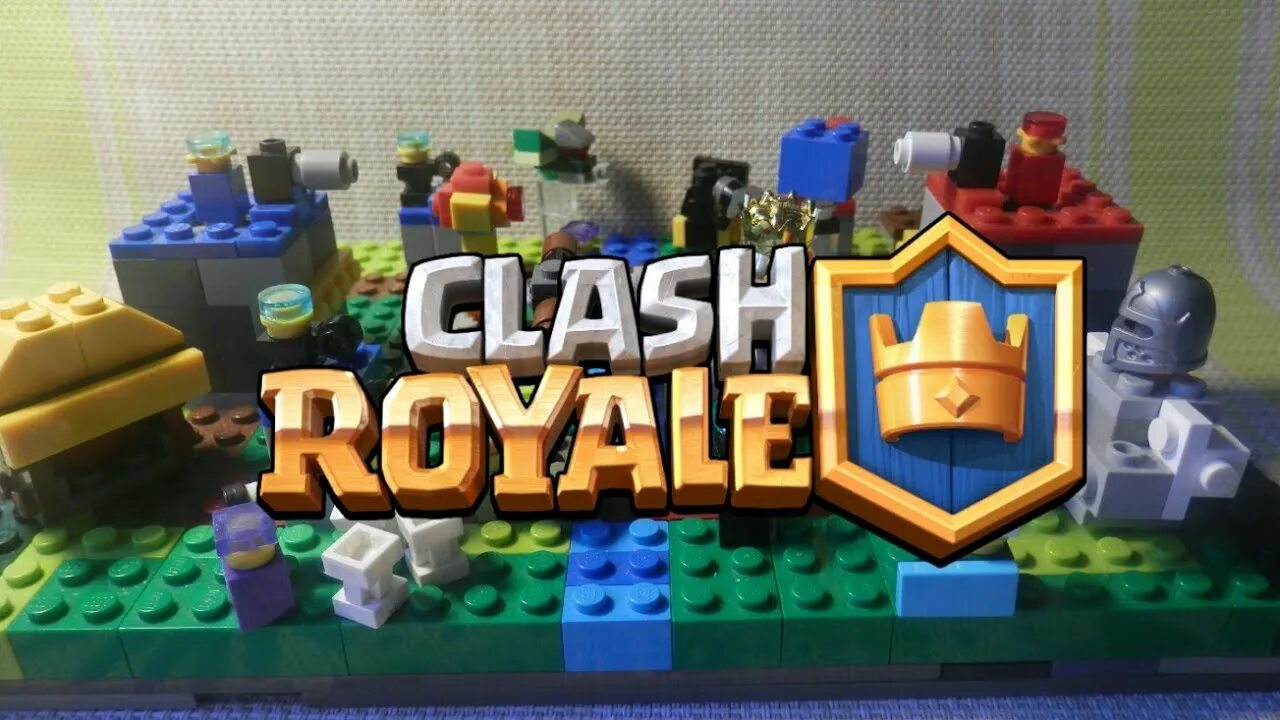 Самоделки из лего клеш рояль Lego Clash Royal Minifigures Tutorial YouTube
