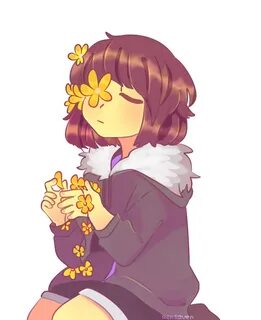 Flowerfell Frisk Sans E Frisk, Undertale Sans, Undertale Cute, Frisk Fanart...