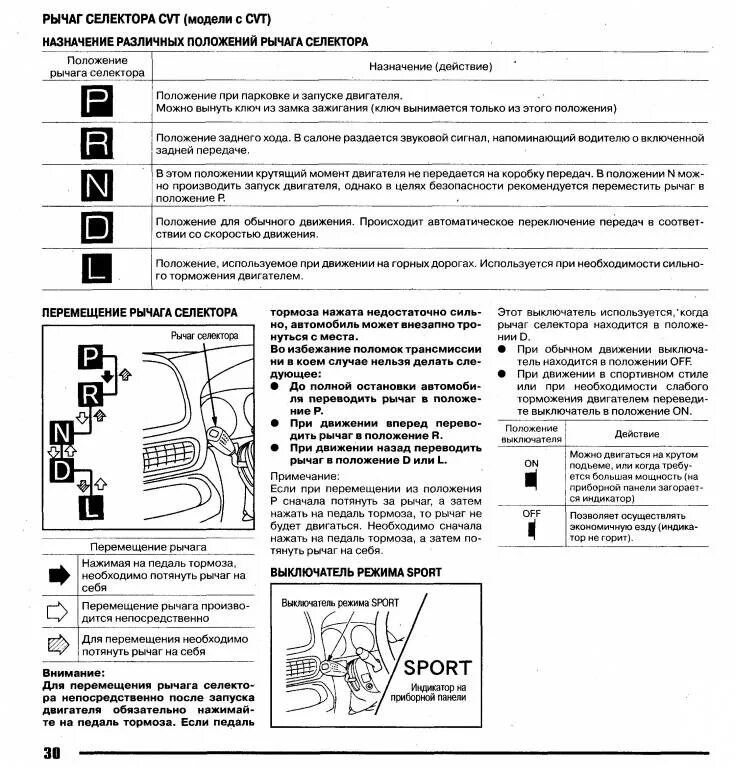 Торможение двигателем на вариаторе