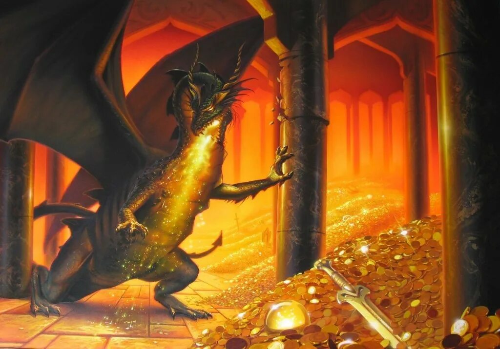 Дракон охраняет сокровища. Дракон смауг толкин. Фэнтези книги приложение. Дракон и его рыжее сокровище. Книга про дракона и девушку.