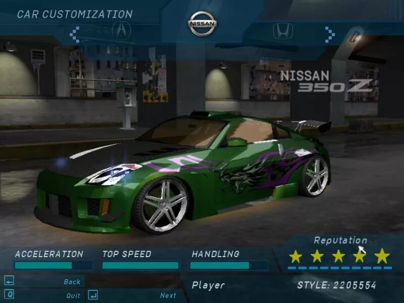 Need for speed 2 сохранения. Nfsu2 Nissan 350z. Need for Speed Underground 2 Ниссан 350z. Ниссан из NFS Underground 2. Nissan 350z NFS.