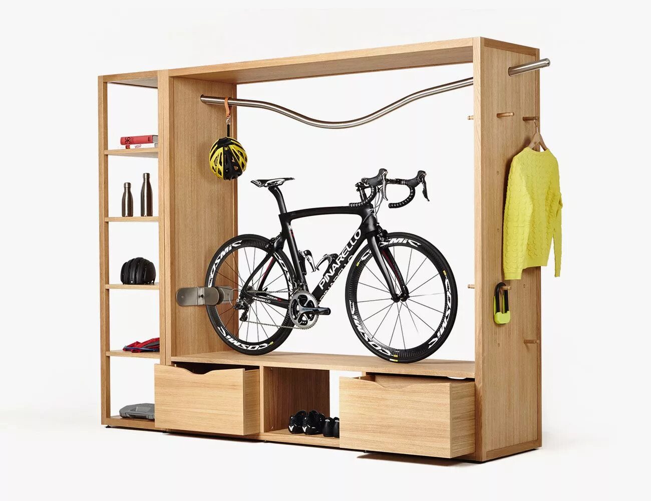 Bike room. Indoor Bike Rack. Хранение велосипедов. Хранение велосипеда в шкафу. Велосипед в прихожей.