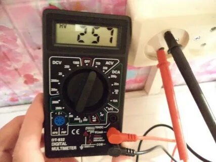 Напряжение в розетке меньше 220
