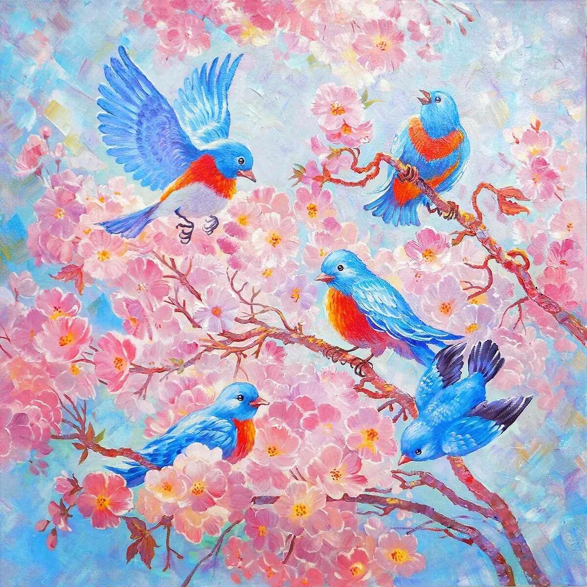 Весенние птицы рисунок. Волшебная птица. Волшебная птица весны. Узоры цветы и птицы.