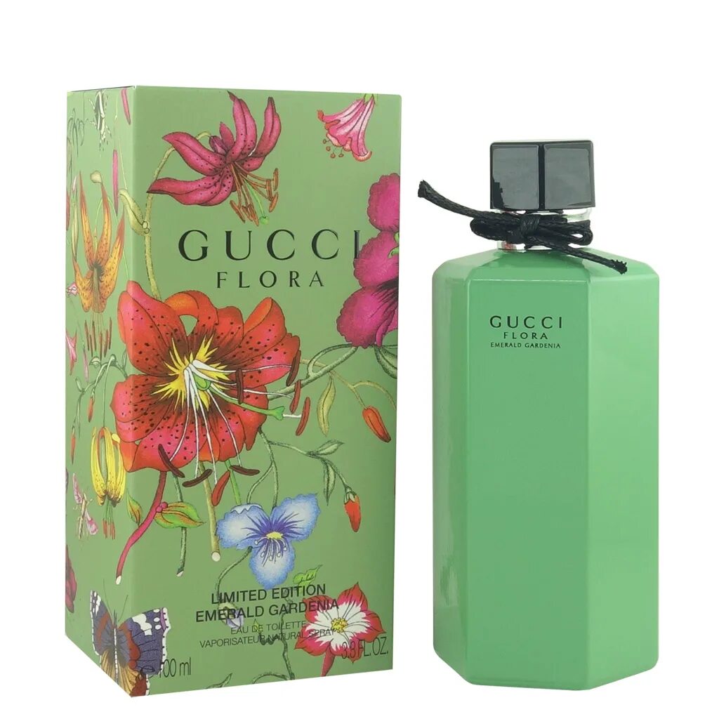 Gucci Flora Limited Edition Emerald gardenia 100 ml. Духи Gucci Flora gardenia. Духи Gucci Flora Emerald gardenia. Gucci Flora Emerald gardenia, 100 ml.