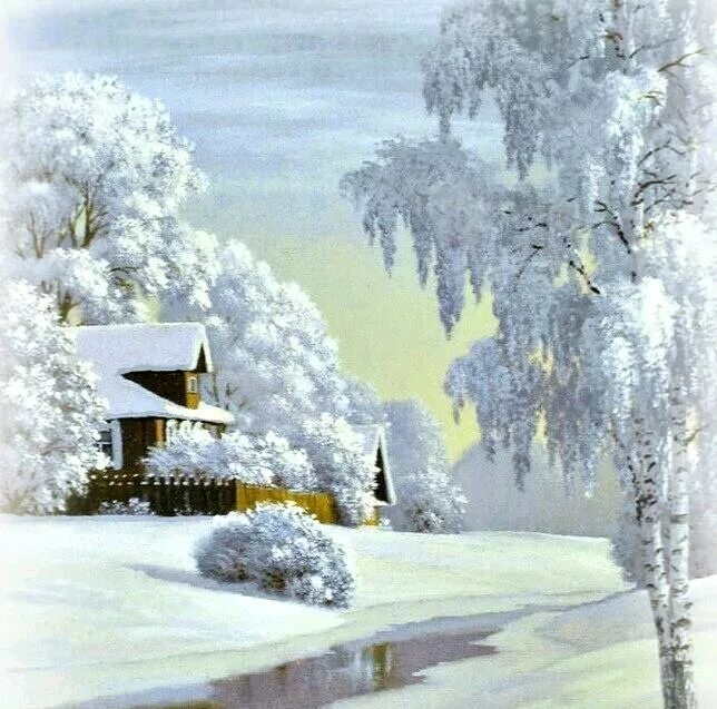 Новогодний пейзаж с зайцем. Зимнее утро. Пожелания доброго зимнего утра. Со сказочным зимним утром. Со сказочным зимним утром.