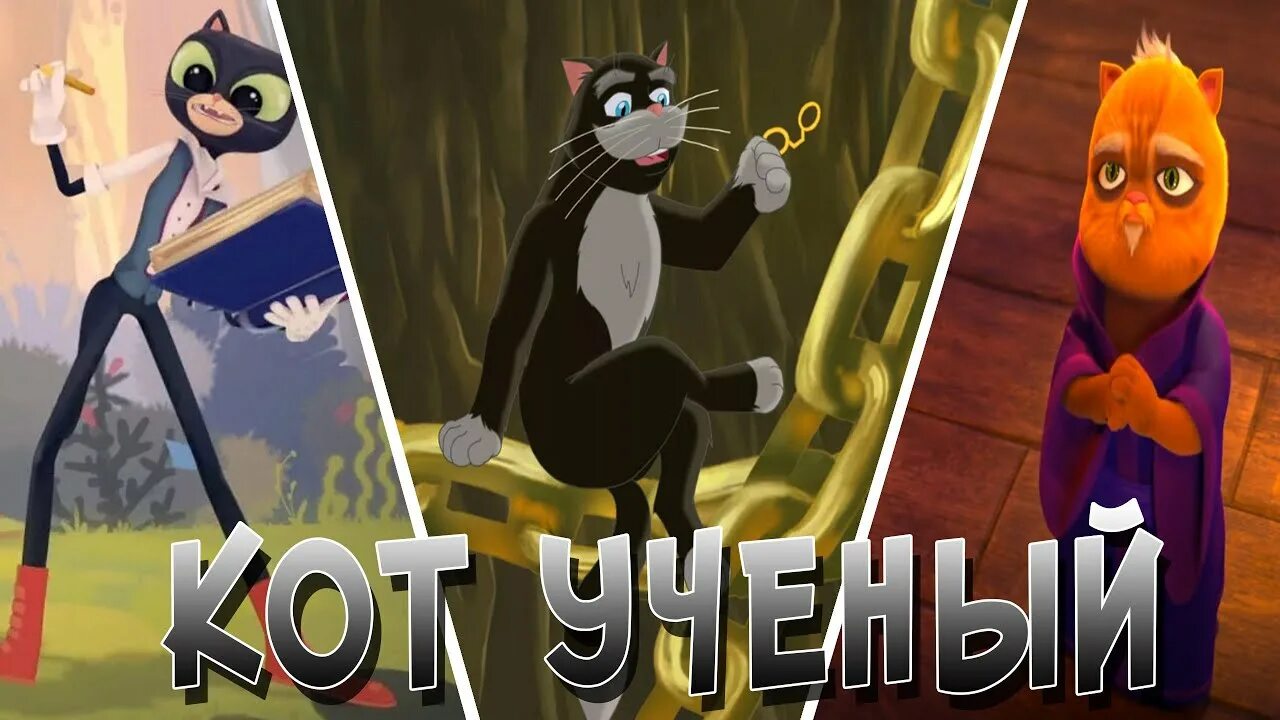 Кот ученый персонаж. Кот ученый из сказочного патруля. сказочный патруль кот ученый. эволюция персонажа.