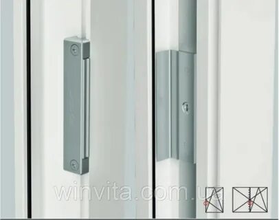 Установка балконной защелки на пластиковую