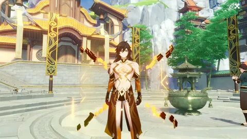 Slideshow genshin zhongli gamebanana.