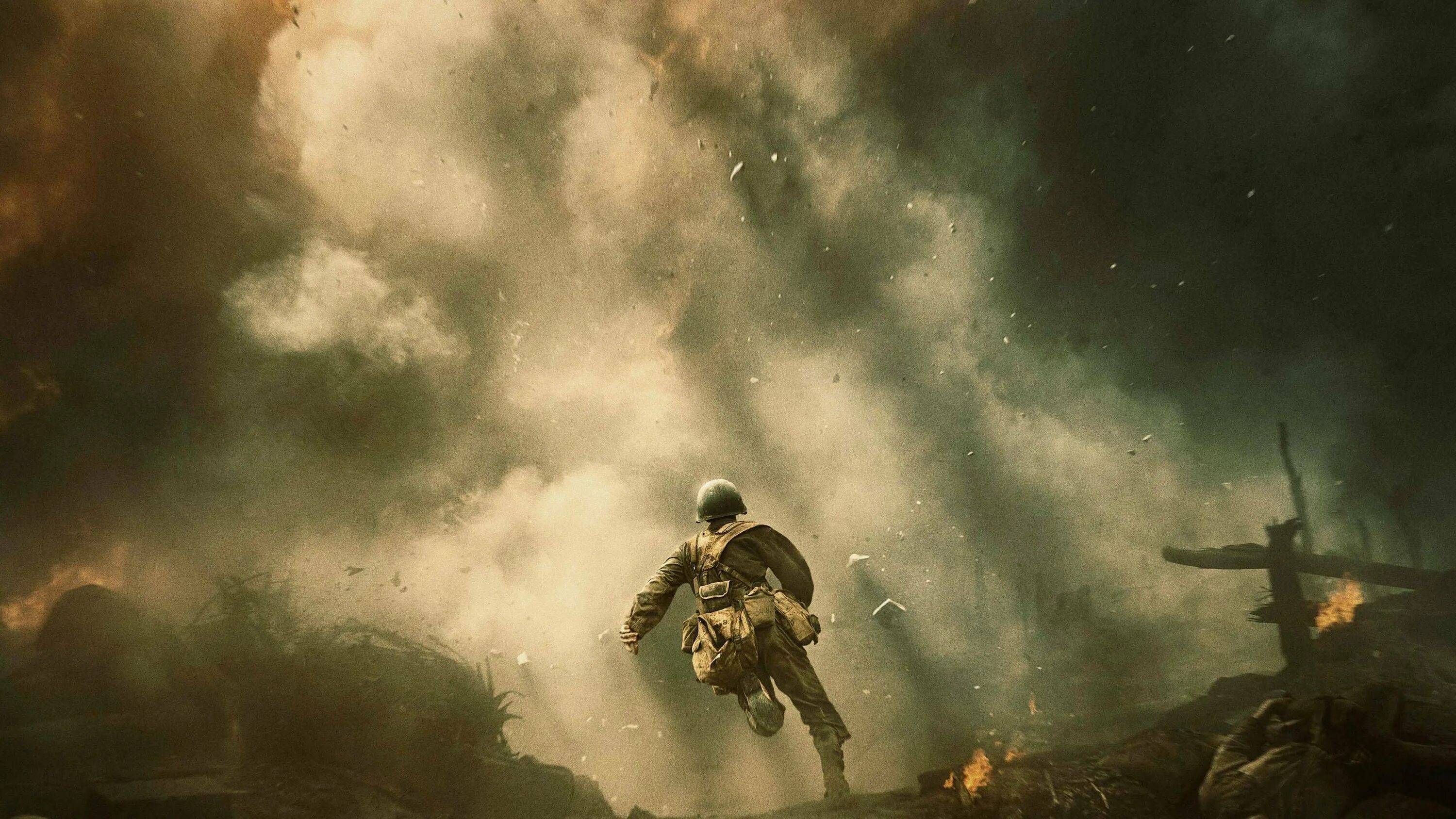 Обои военная тематика. Hacksaw Ridge 2016. Hacksaw Ridge poster.