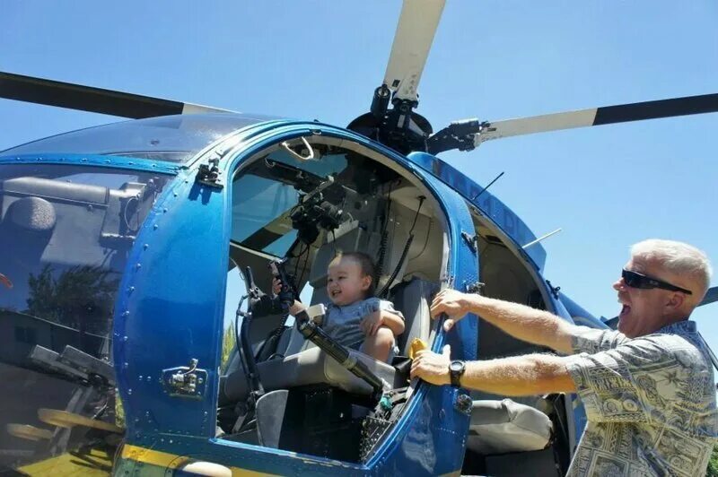 Have you flown in a helicopter
