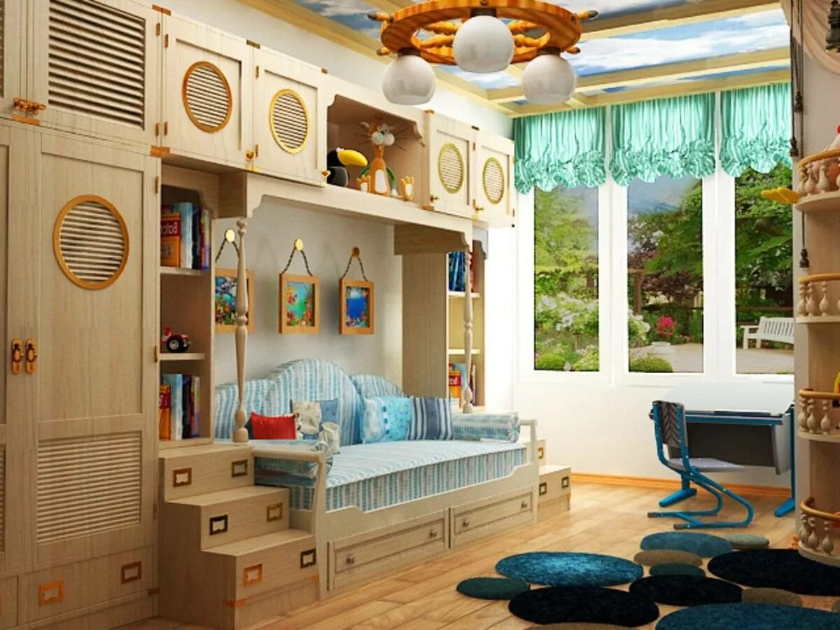 Детская в морском стиле. Детская мебель в морском стиле. Детская комната в морском стиле. Морской стиль в интерьере. Стили детских интерьеров