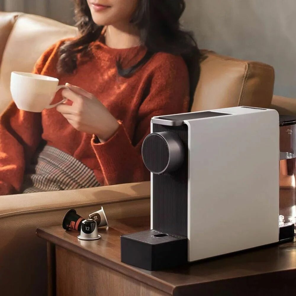 Scishare smart capsule coffee machine. Scishare s1201. кофемашина xiaomi s1201. кофеварка xiaomi scishare. капсульная кофемашина xiaomi scishare.