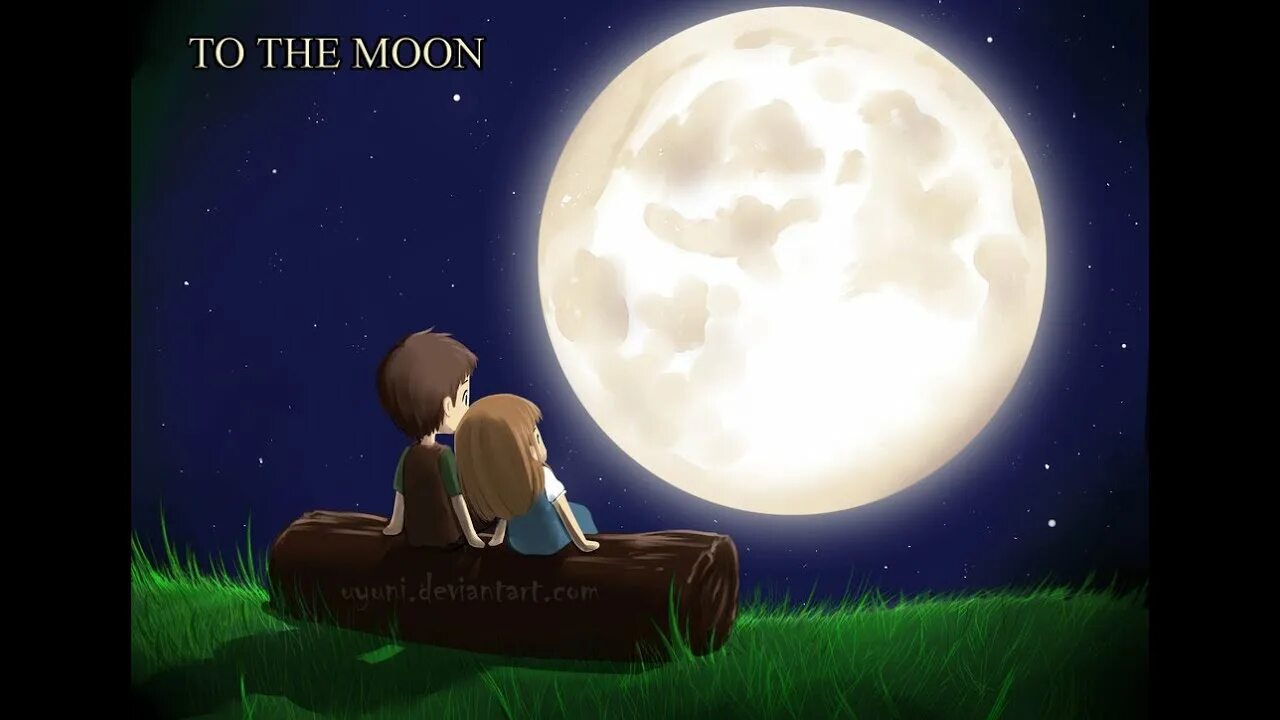 To the Moon Ривер и Джон. To the Moon игра. To the Moon арты. Back to Moon игра. Песня the sun proposed to the moon