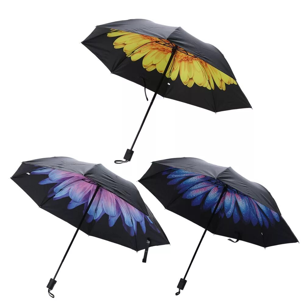 Это экзотика мокнешь без зонтика. Красивый зонт. Зонт 3д. Три зонта.