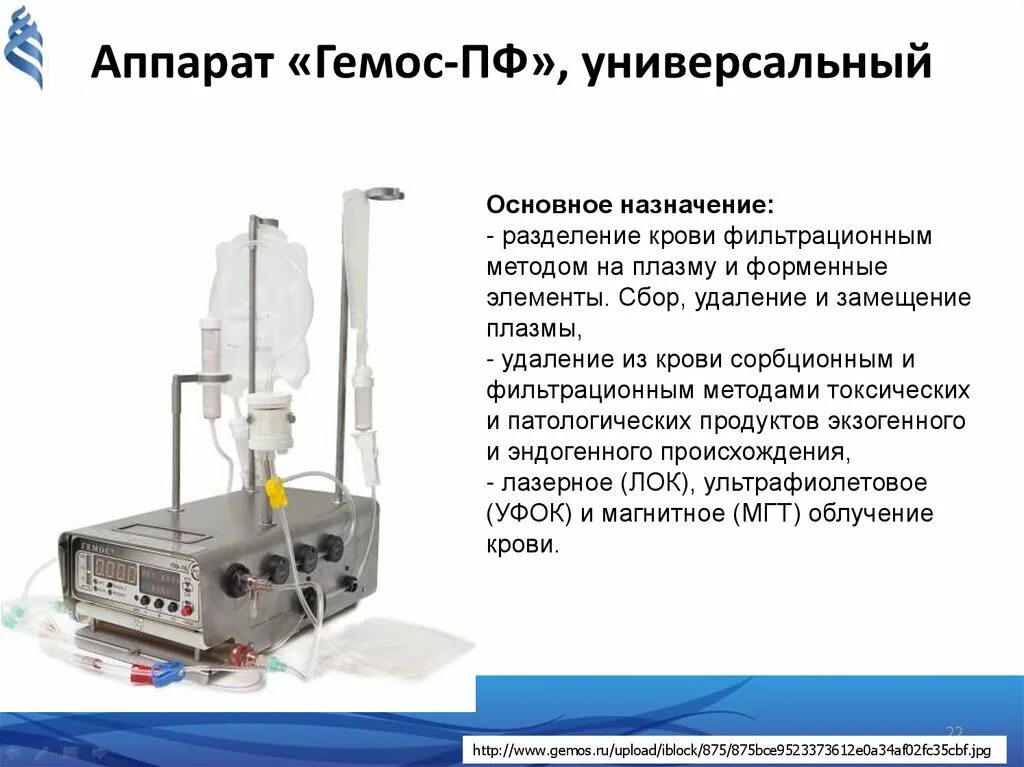 Гемос пф. Гемос пф