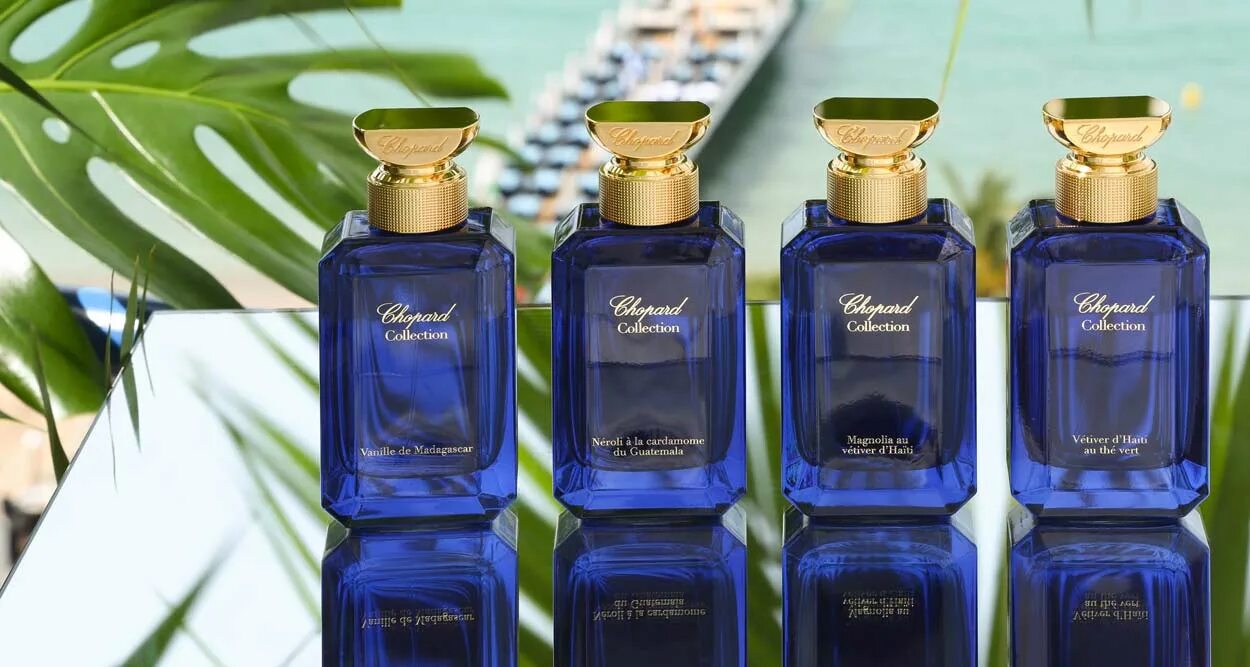 Chopard collection Magnolia au Vetiver du Haiti. Chopard collection Vetiver d'Haiti. Chopard Magnolia Vetiver d'Haiti. Chopard collection Vetiver d'Haiti au the Vert.