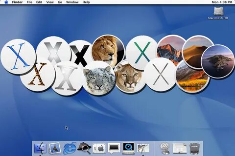 Какие версии mac os по порядку
