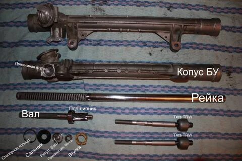 Ремонт рулевой рейки рено меган 2