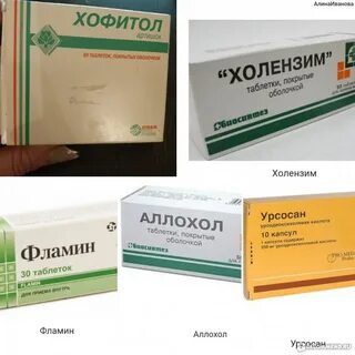Хофитол или урсосан