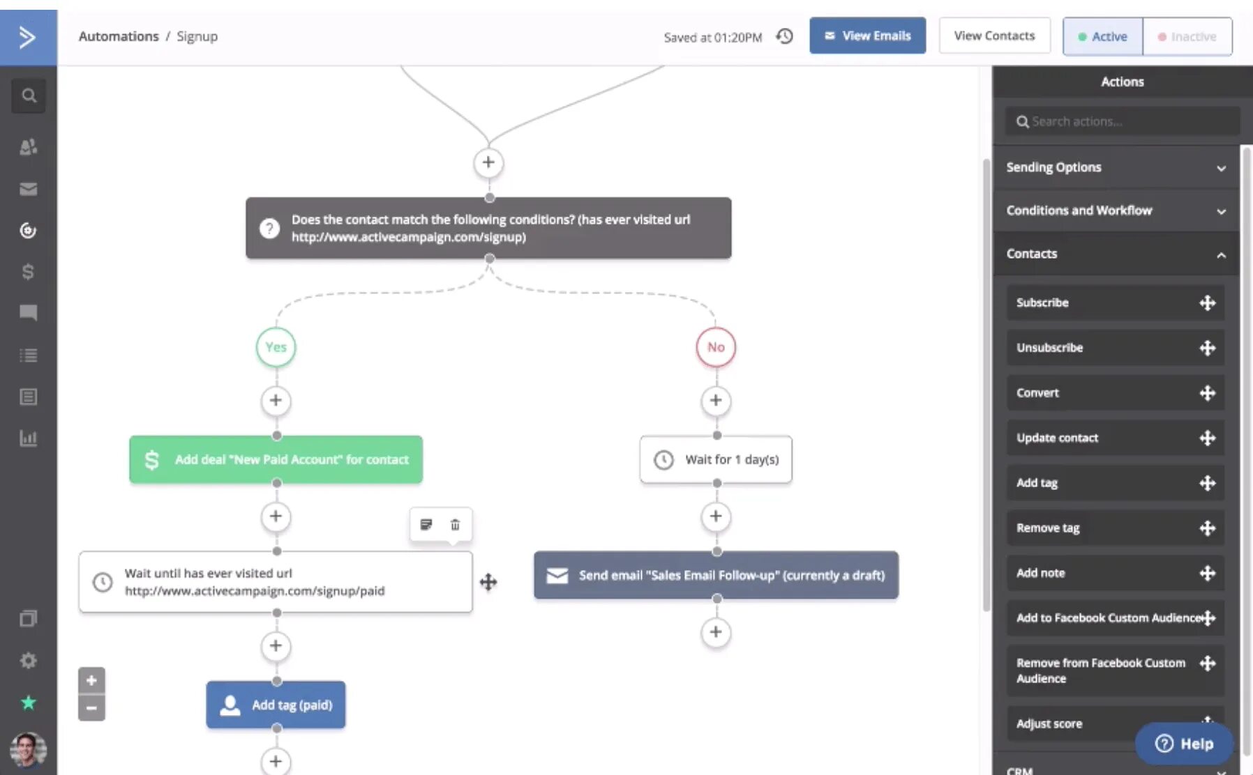 Active interface. Active campaign. activecampaign компания разработчик. marketing automation. activecampaign преимущество перед другими программами.