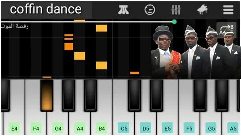 Dancing piano