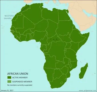 Countries in africa
