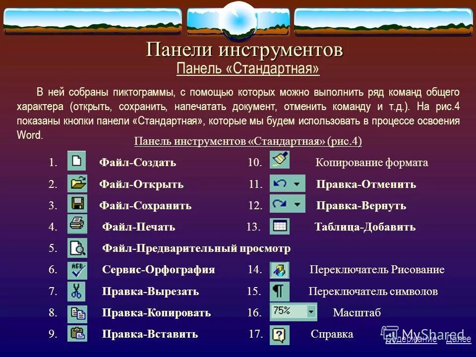 Где найти стандартные. Стандартная панель инструментов. Значки панели инструментов. Кнопка панели инструментов. Панель инструментов в Ворде.