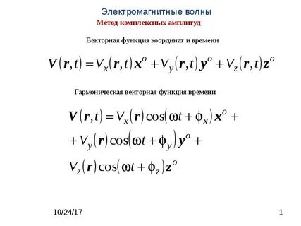 Метод амплитуд