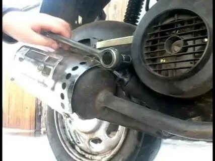 Как сделать отстрелы на скутере