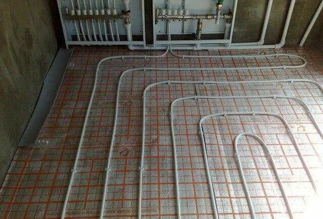 Теплый пол из пропилена. 0020. Ppr пластик. Теплый полипропилен. Труба из полипропилена pn20/160.