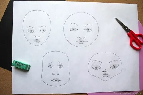 Нарисовать куклу своими руками