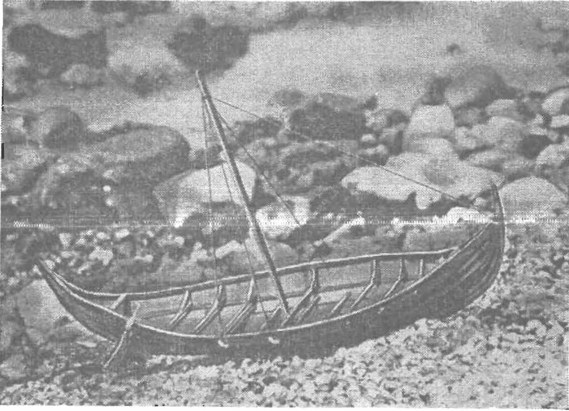 лодка однодеревка 4 буквы сканворд. моноксилы славян.