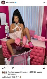 Nicky Minaj, post IG.