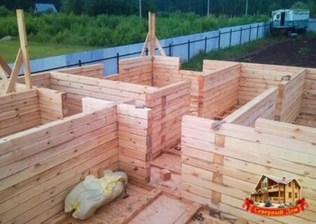 Дом из бруса своими руками пошаговая