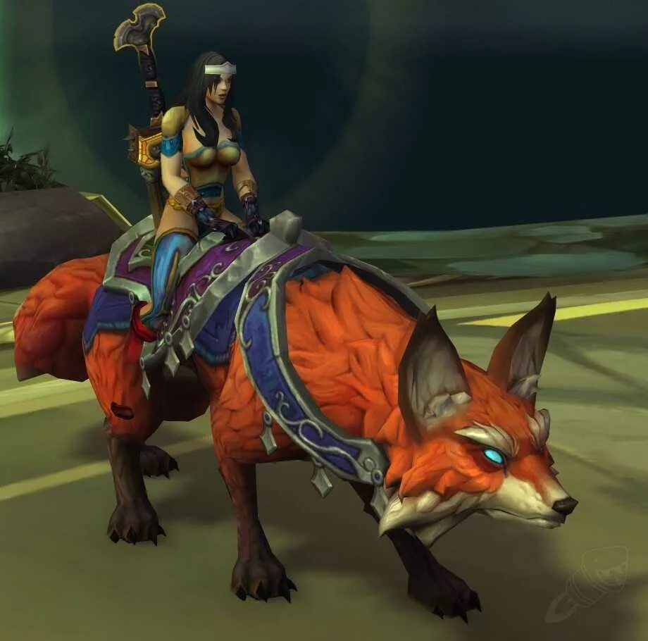 Маунты вов. Ездовая лиса wow. World of Warcraft Маунт. Лис Маунт ВОВ. Варкрафт маунты