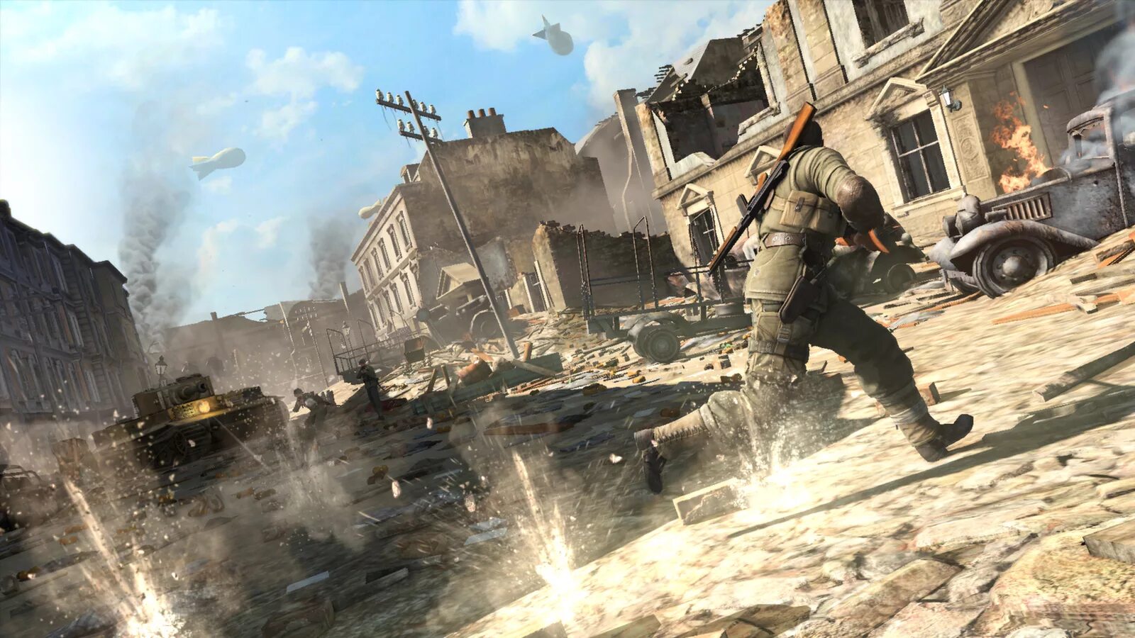 Sniper Elite v2 Remastered. Sniper Elite 2 Remastered. Sniper Elite v2 screenshot. Снайпер Элит v2.