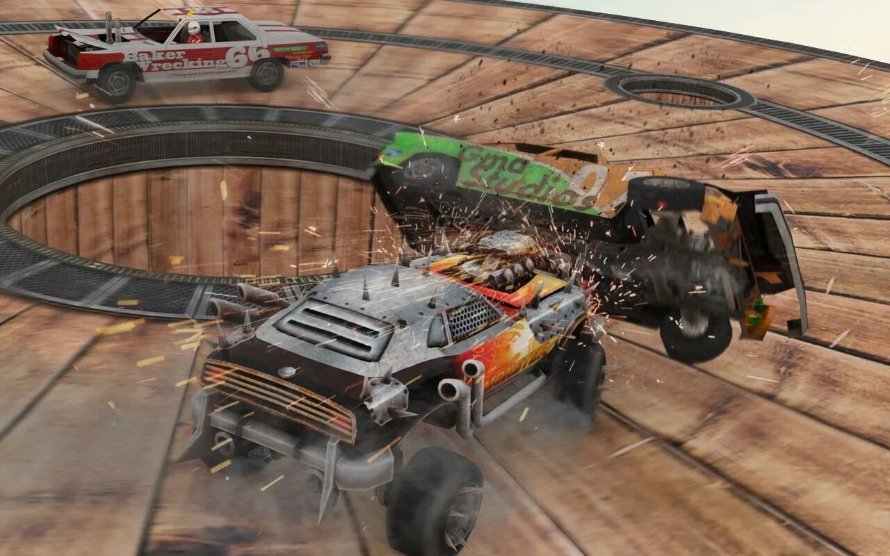 Cars arena cars and guns. Crash Arena 3d Разработчик. Demolition Derby 3 #обнова# 3 car. Машина из игр с плохой графикой.