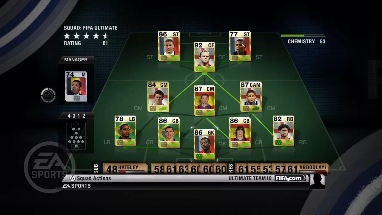 Fifa squad