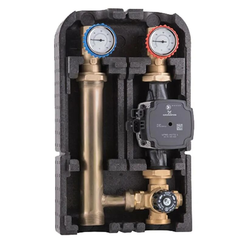 Насосная группа 25/60 grundfos. Насосная группа с трехходовым клапаном. Насосная группа быстрого монтажа с трехходовым смесительным. Насосная группа с трехходовым смесительным клапаном. Насосная группа с клапаном термостатическим  трехходовым stout.