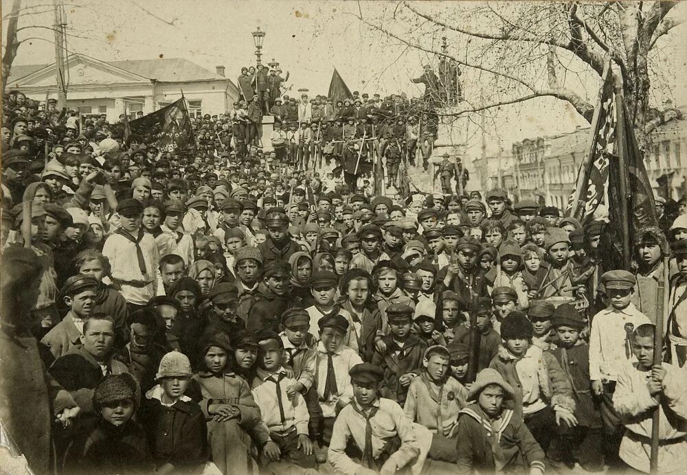 1924 г россия. Пенза 1917 год. 1922 Год Пенза. Пенза в 1920 годах. Первые советские пионеры.