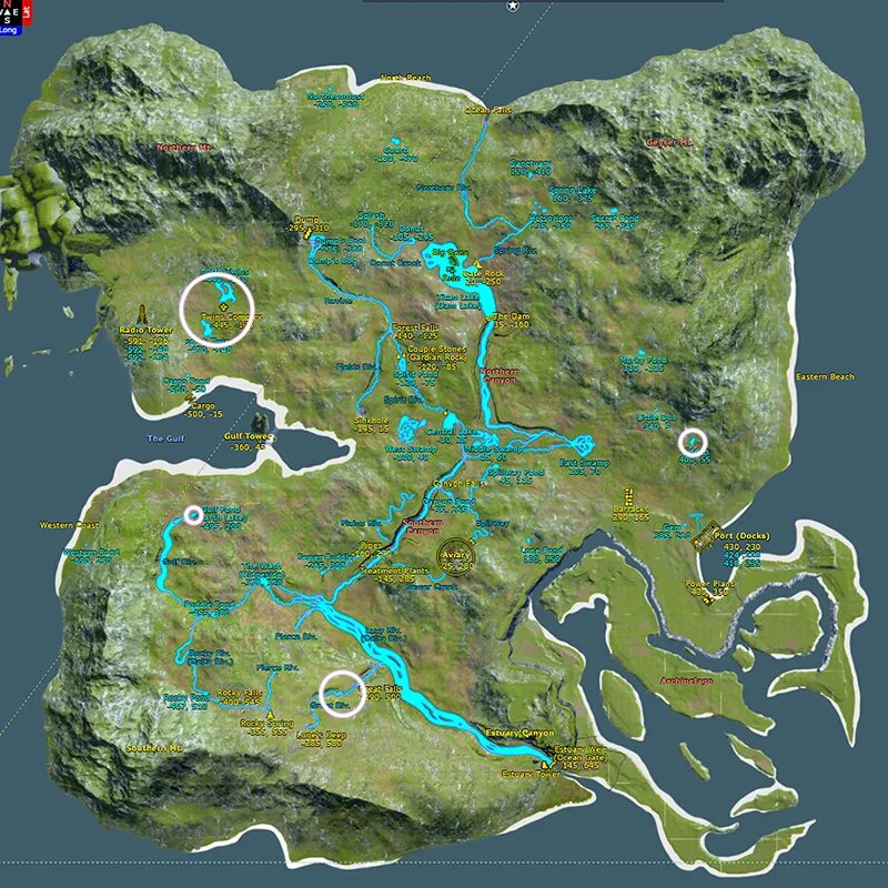 Карта еврима the isle. Карта the isle evrima. The isle карта isle v3. The isle v3 map. Великие водопады на карте the isle v3.