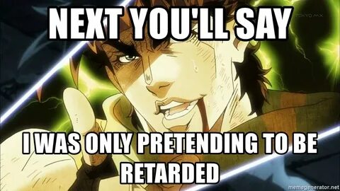 I pretend to be