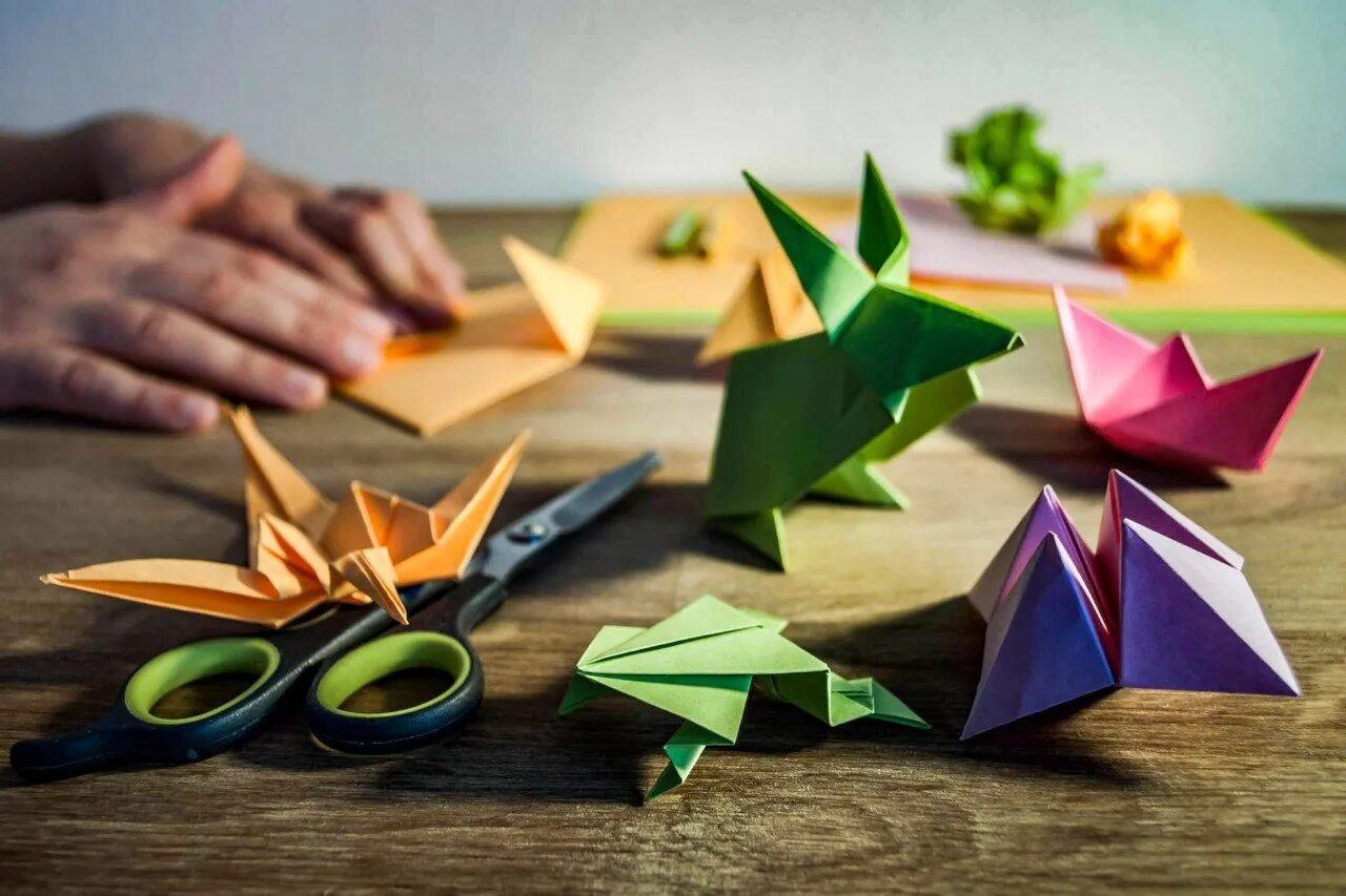 Оригами. Красивые оригами. Искусство оригами. Оригами из бумаги. Методы оригами