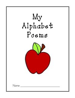 Mrs. McDonald's Busy Classroom: Alphabet Poetry Book.